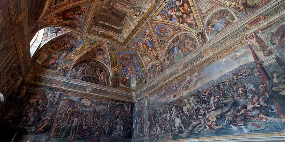 Зала Костянтина (Sala di Costantino) Рафаель